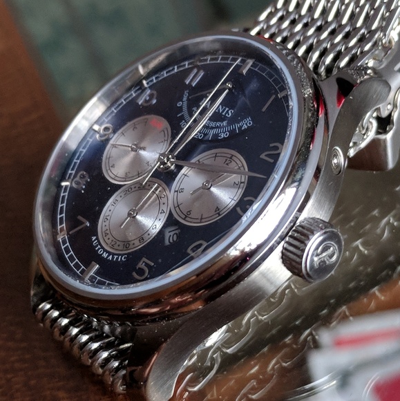 Parnis Triple calendar 42mm Power Reserve Citizen